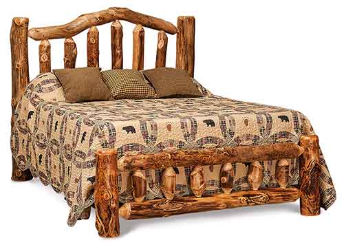 Bed with Low Footboard
