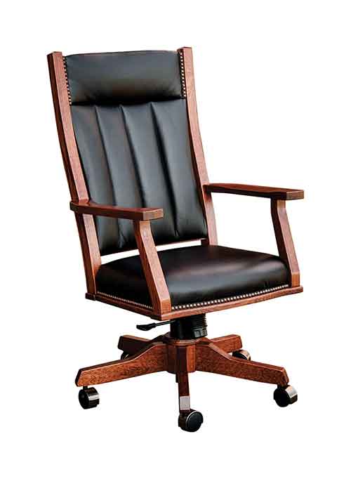 Amish Mission Office Chair (with gas lift)