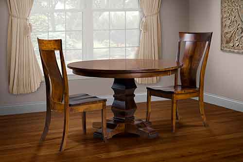 Amish Albany Dining Chair - Click Image to Close