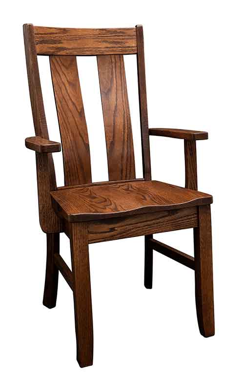 Amish Garrison Dining Chair - Click Image to Close