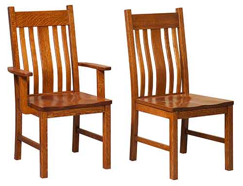 Amish Kingsbury Chair - Click Image to Close