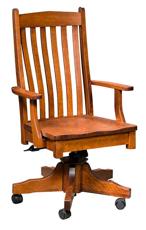 Amish Liberty Desk Chair - Click Image to Close