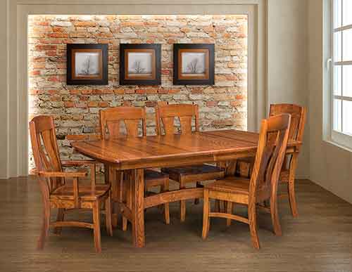 Amish Naperville Dining Chair - Click Image to Close