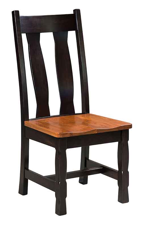Amish Rock Island Dining Chair - Click Image to Close