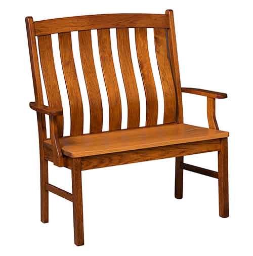 Amish Vancouver Bench - Click Image to Close