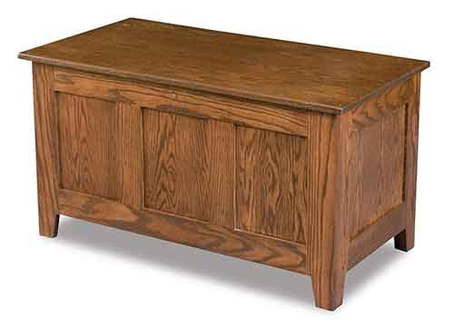 Amish Classic Mission Cedar Chest - Click Image to Close