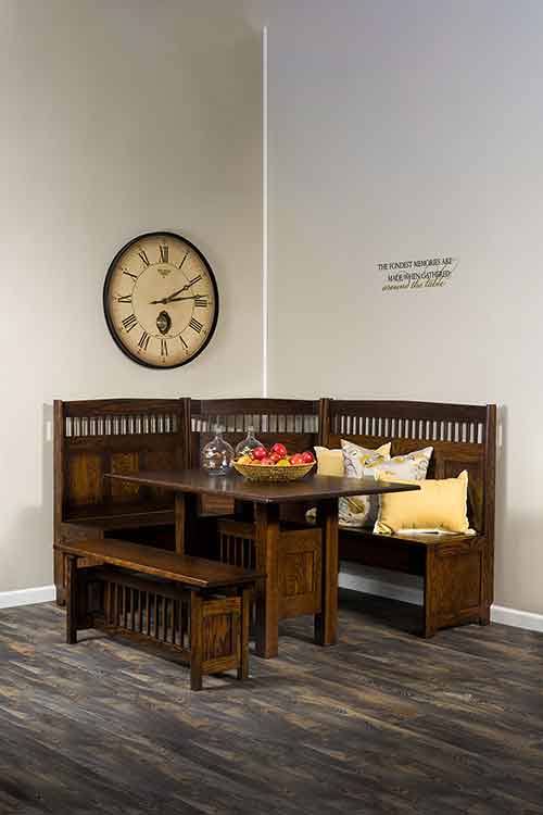 Amish Classic Mission Dining Set - Click Image to Close