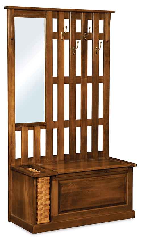 Amish Country Hall Seat - Click Image to Close