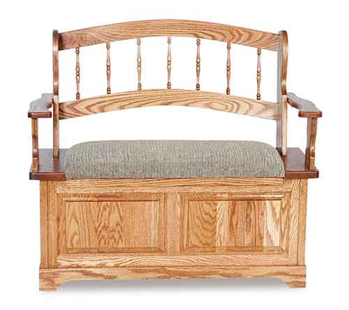 Amish Country Spindle Bench