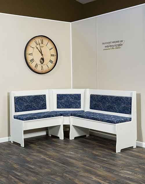 Amish Upholstered Tradition Nook Set - Click Image to Close