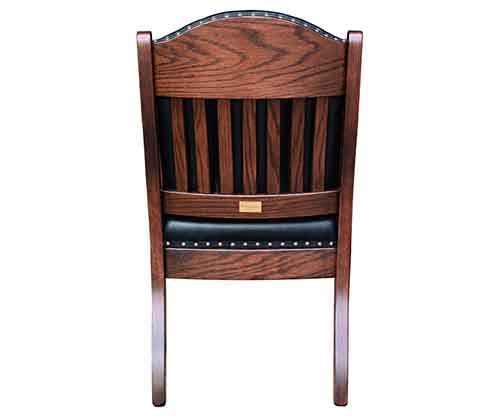 Amish Made Low Back Client Side Chair - Click Image to Close