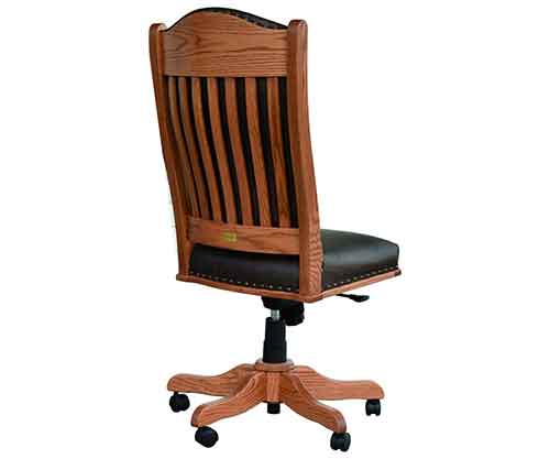 Amish Made Side Desk Chair
