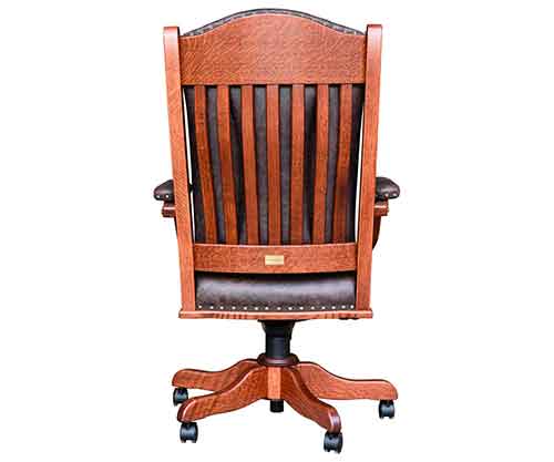 Amish Made Arm Desk Chair