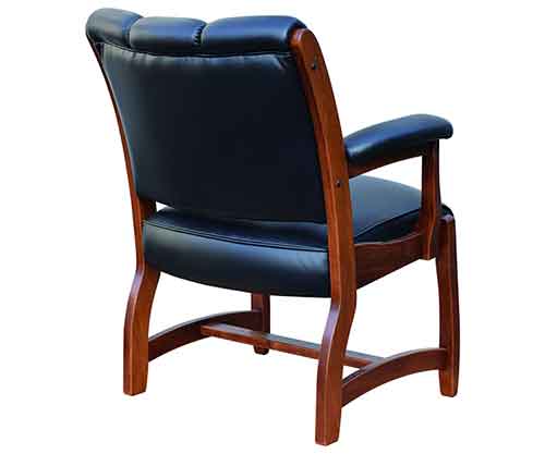 Amish Made Edelweiss Client Arm Chair - Click Image to Close