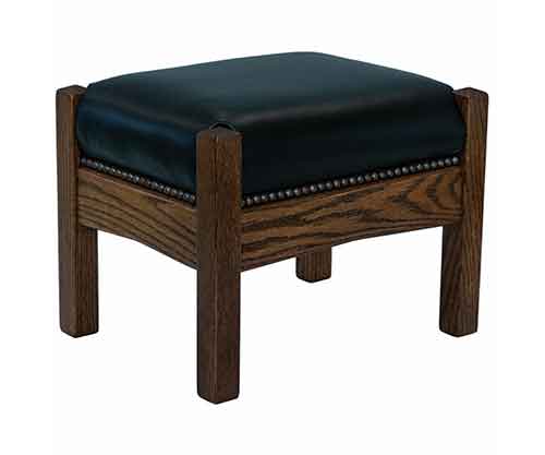 Amish Made Mission Footstool - Click Image to Close