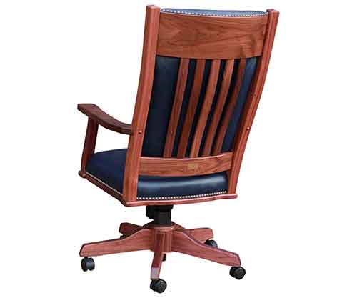 Amish Made Mission Office Arm Chair