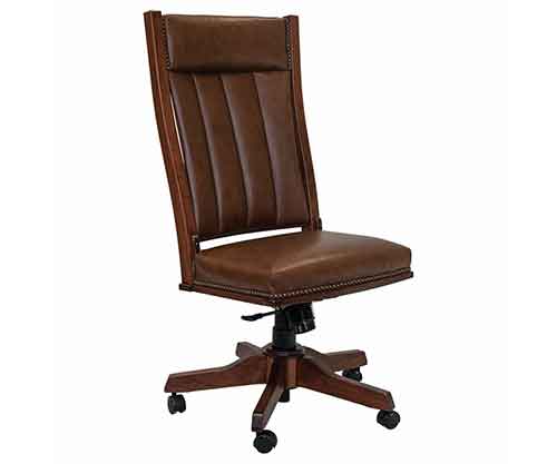Amish Made Mission Side Desk Chair