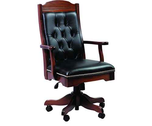Amish Made Starr Executive Arm Chair - Click Image to Close