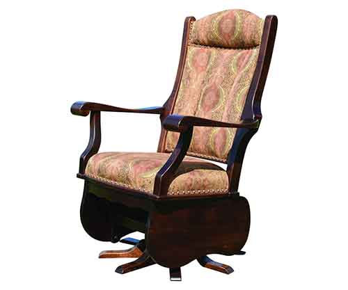 Amish Made Swivel Glider Wide - Click Image to Close