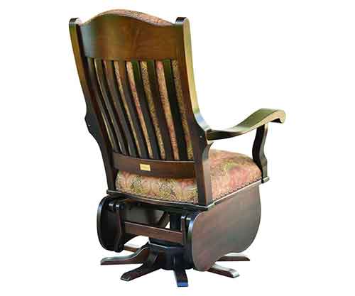 Amish Made Swivel Glider Wide - Click Image to Close