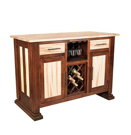 Amish Hutches - Wine Cabinets