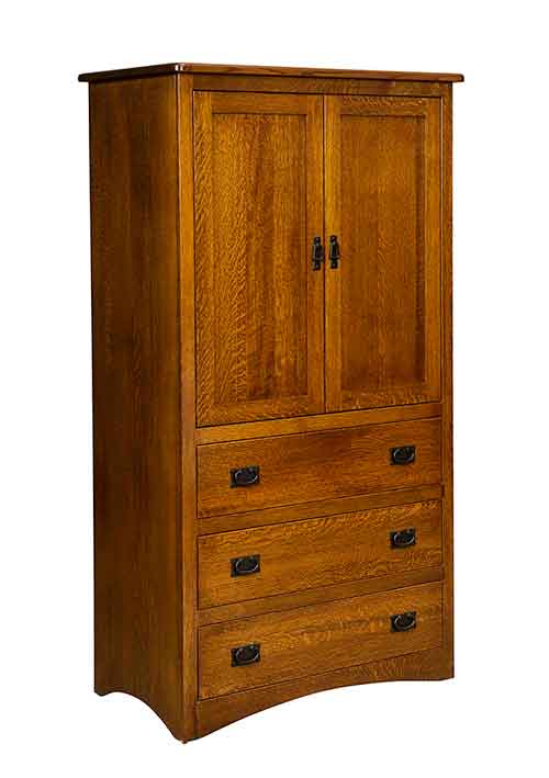 Mission Economy Armoire - Click Image to Close