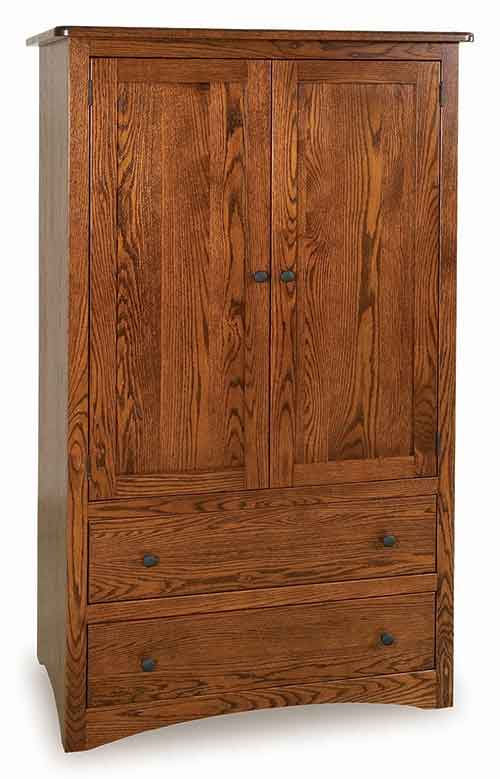 Mission Economy Armoire - Click Image to Close