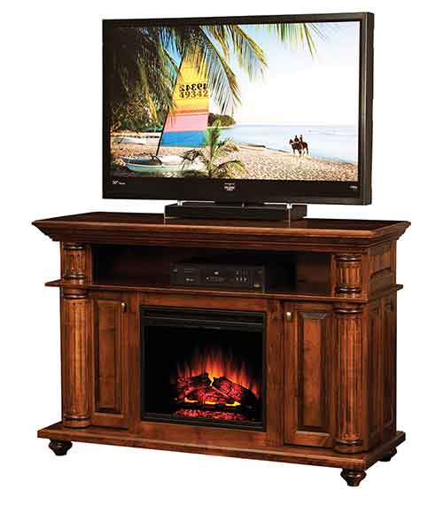 Amish Bryant Fireplace Entertainment - Click Image to Close