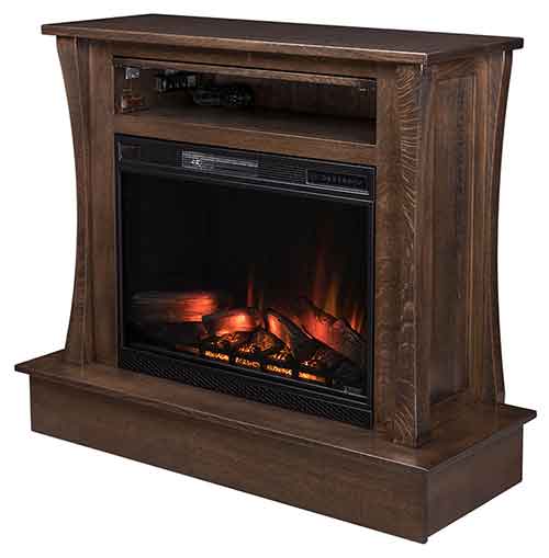 Amish Eldorado Corner Fireplace