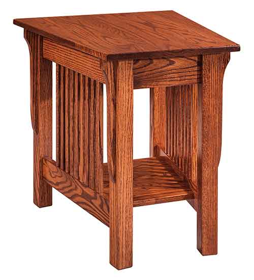Amish Leah Wedge Shaped End Table