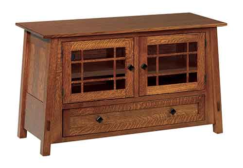 Amish McCoy TV Cabinet - Click Image to Close