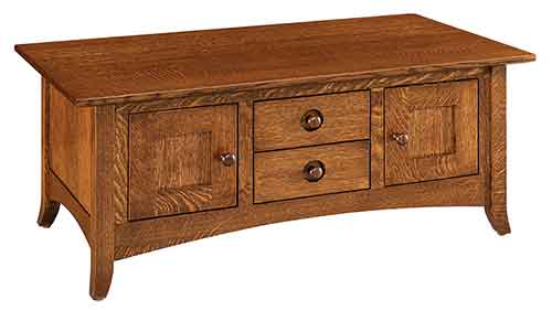 Amish Shaker Hill Cabinet Coffee Table
