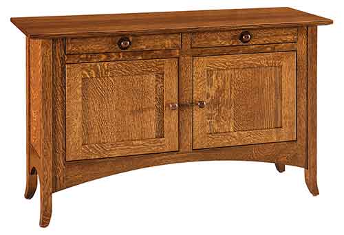 Amish Shaker Hill Cabinet Sofa Table