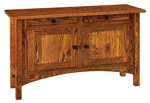 Amish Springhill Cabinet Sofa Table