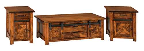 Amish Teton End Table [CVH-TT2224E]