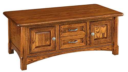 Amish West Lake Cabinet Coffee Table