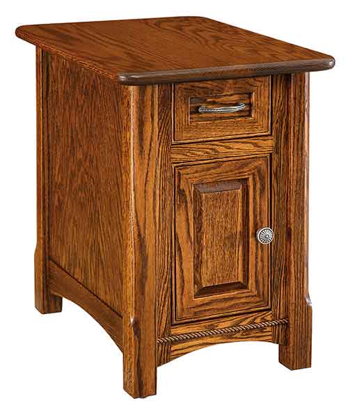 Amish West Lake Cabinet End Table