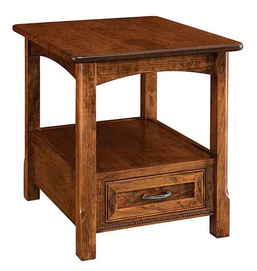 Amish West Lake Open End Table - Click Image to Close