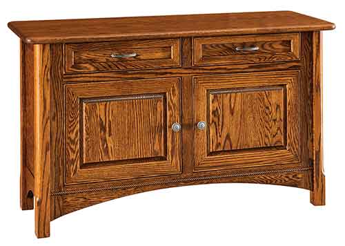Amish West Lake Cabinet Sofa Table