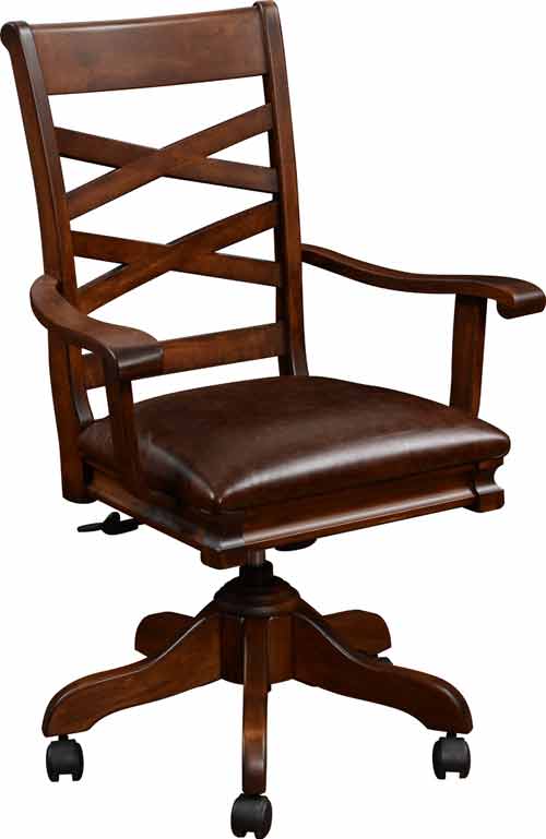 Amish Writing Office Desk Chair