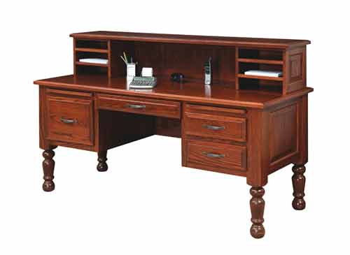 Amish American Series Traditional Lap Top Desk - Click Image to Close