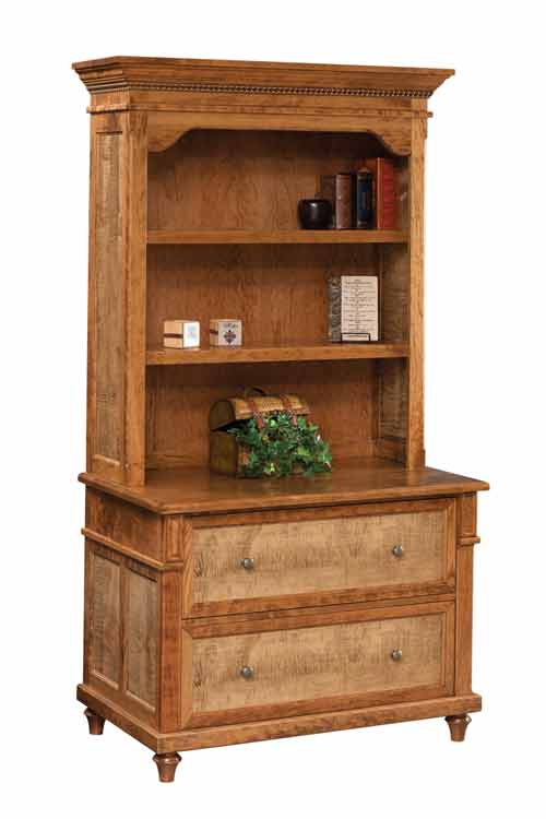 Amish Bridgeport Lateral File Cabinet - Click Image to Close