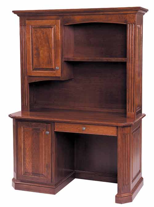 Amish Buckingham Office Hutch - Click Image to Close