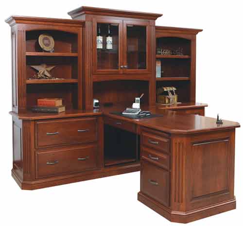 Amish Buckingham Partner Desk - Click Image to Close
