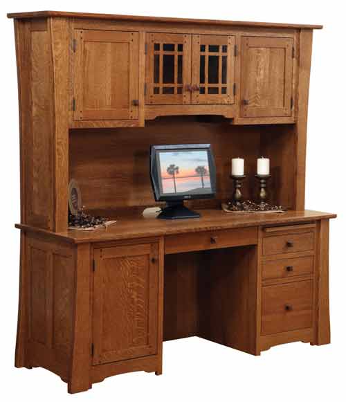 Amish Jamestown Credenza with optional hutch
