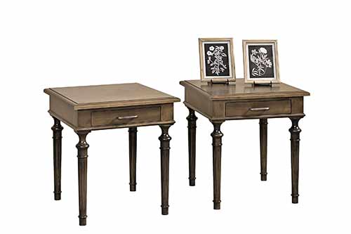 Amish Kingston Living Room End Table - Click Image to Close