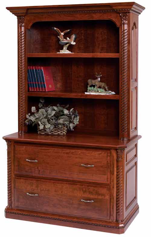 Amish Lexington Lateral File Cabinet - Click Image to Close