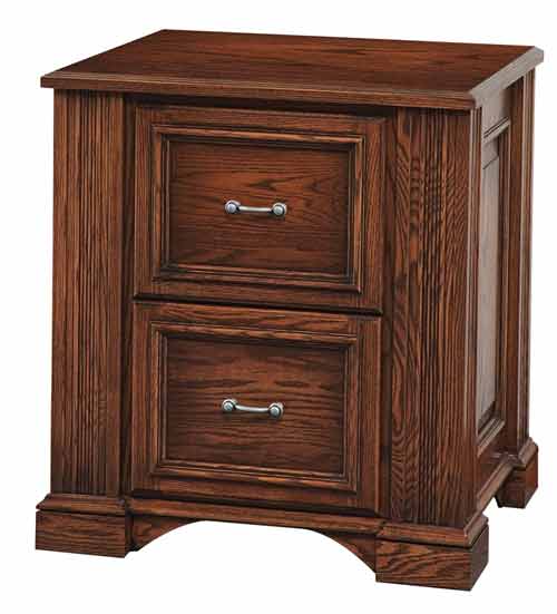 Amish Lincoln Office File Cabinet - Click Image to Close