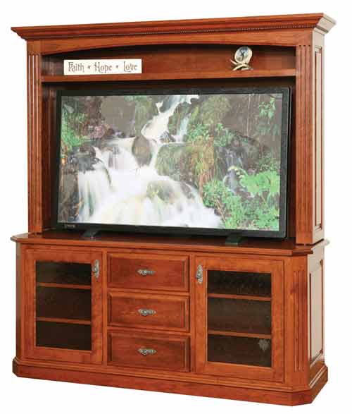 Amish Buckingham TV Stand - Click Image to Close
