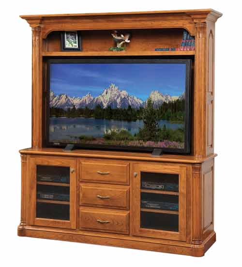 Amish Jefferson TV Stand - Click Image to Close